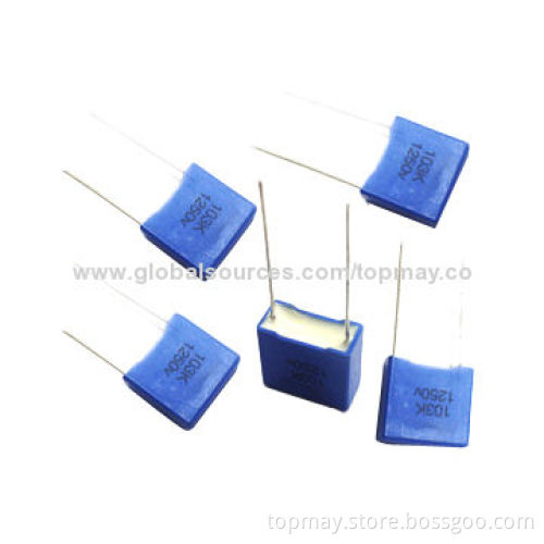 Film Capacitor with 0.1% Dissipation Factor and High-insulation Resistance/Suitable for AC Purposes